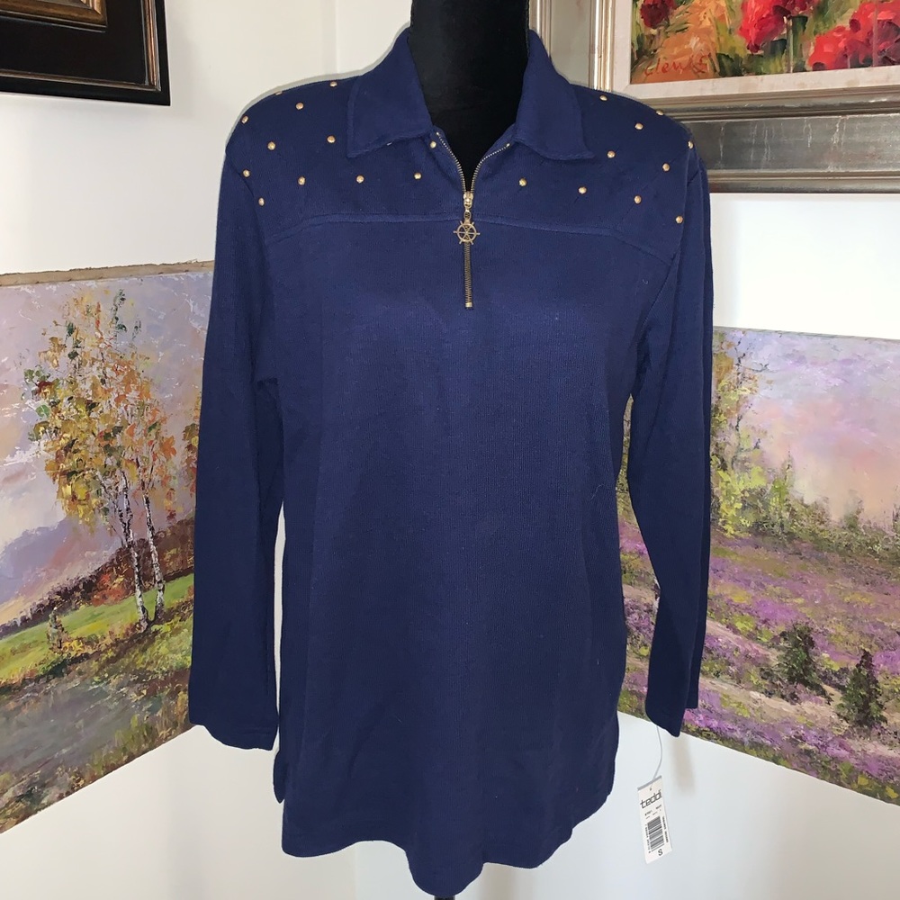 🐠 NWT TEDDI sweatshirt size S
